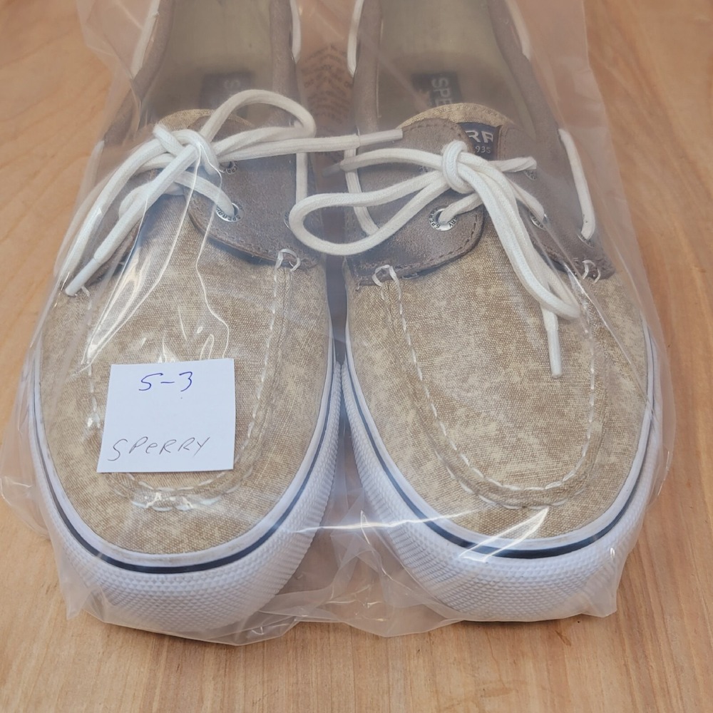 Sperry Topsider Boat Shoes Mens 10.5 M Bahama II White Cap Sneakers STS13106 - Picture 14 of 14